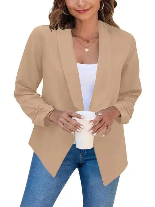 Heidi-Mode | Freizeit Slim Fit V-Ausschnitt Damen Blazer