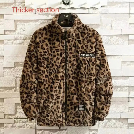 Heidi-Mode | Lässige Schildkröte Bedruckte Herren Fleecejacke