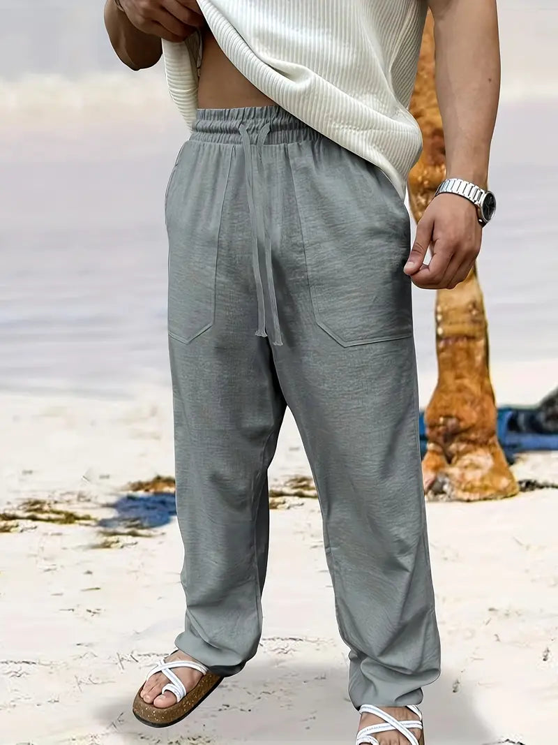 Heidi-Mode - Herren Baggy Leinenhose