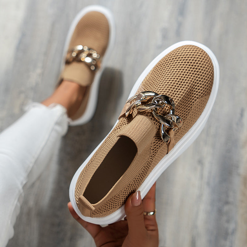 Ollie | Kette Flats Schuhe