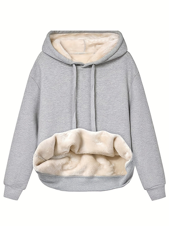 Heidi-Mode - Lässiger und Stilvoller Winter Fleece Deluxe Hoodie für Frauen