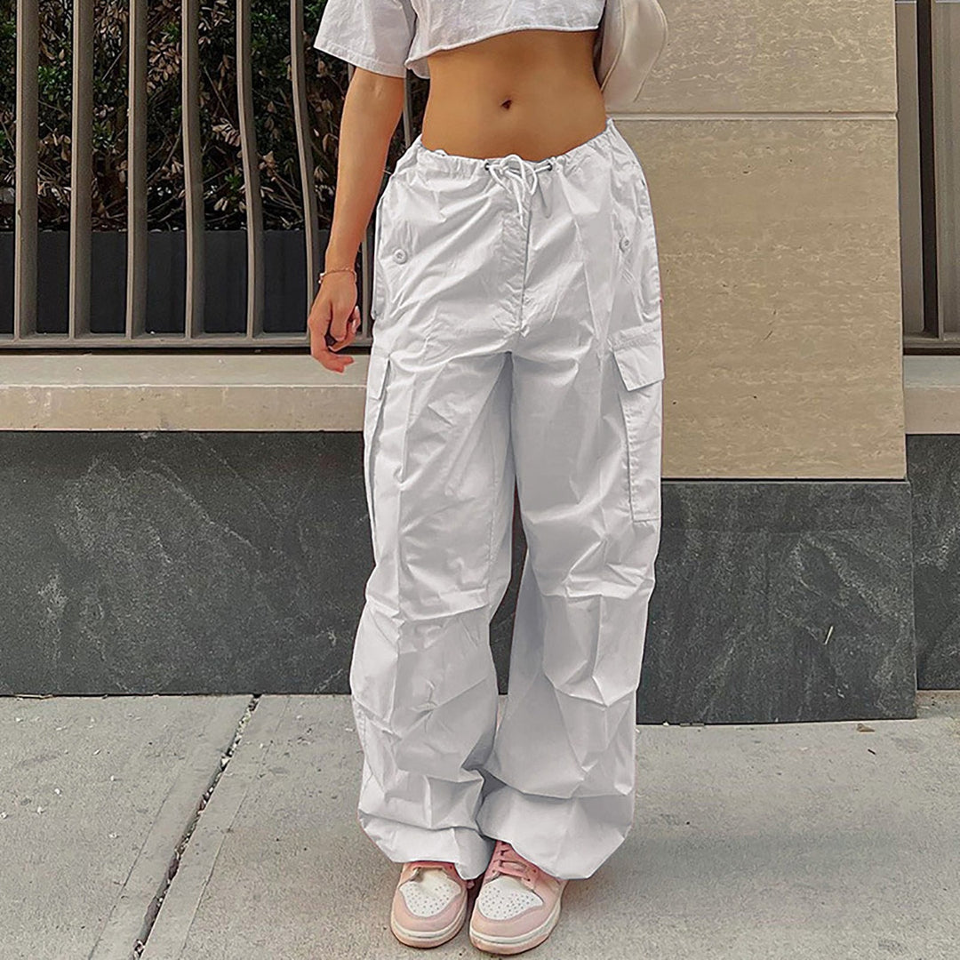 Heidi-Mode | Modische Damen Cargo Shorts mit Schnürung und Taschen