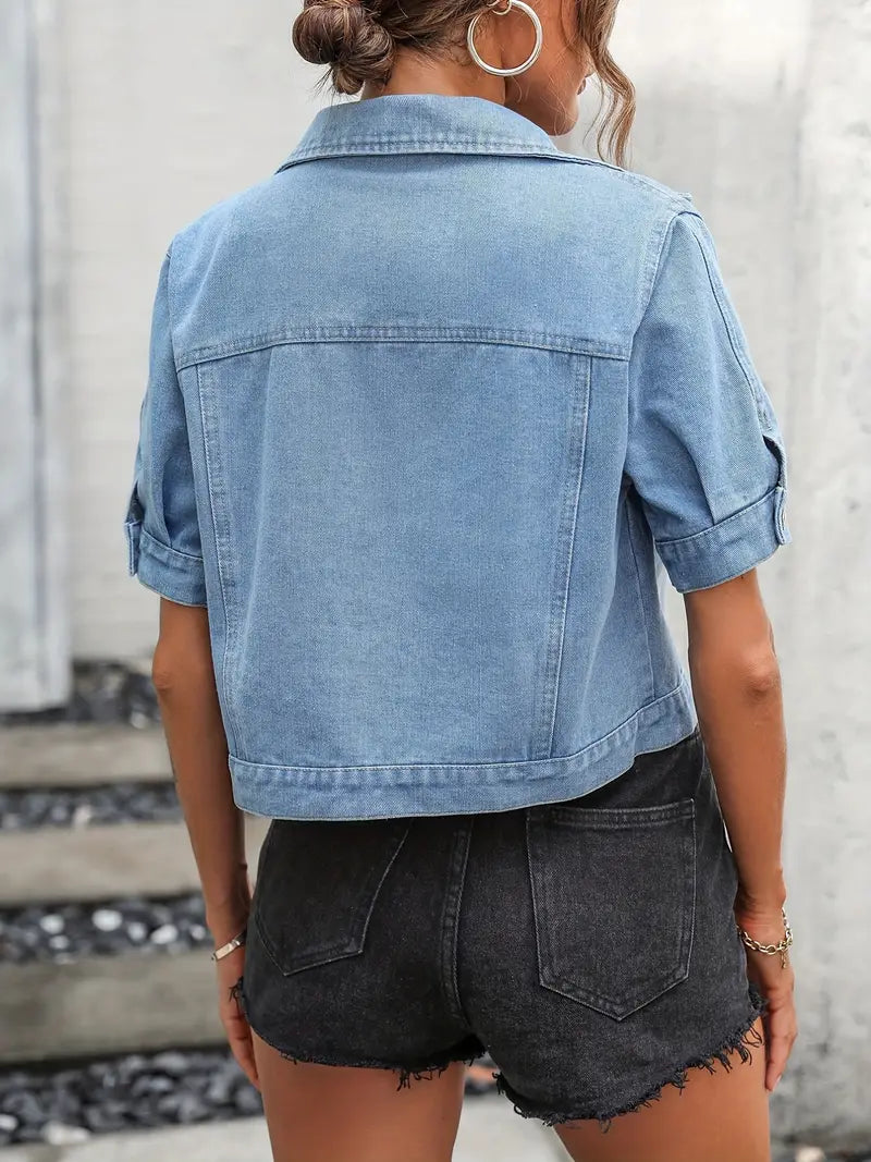 Heidi-Mode | Kurze Denim Jacke