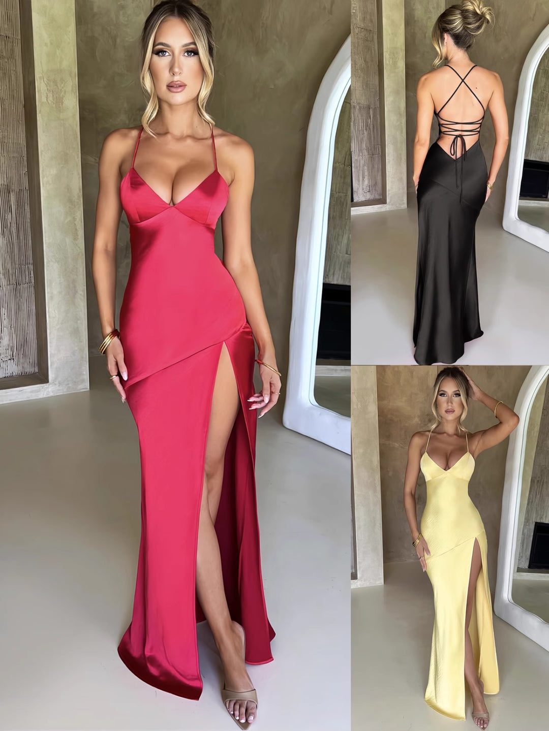 Heidi Mode | Sexy Kleid mit V-Ausschnitt