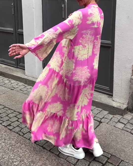 Fließendes Cocktailkleid