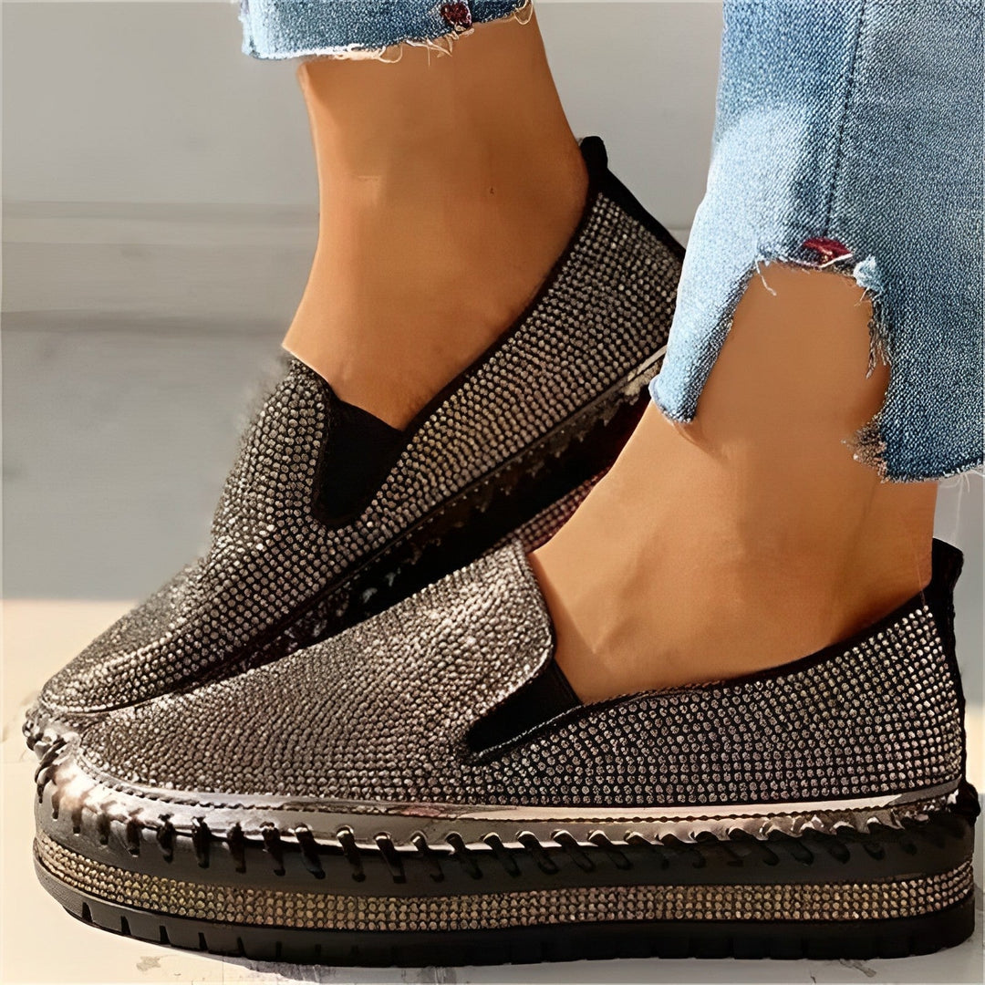Heidi-Mode | Gem Funkelnde Diamant Schuhe