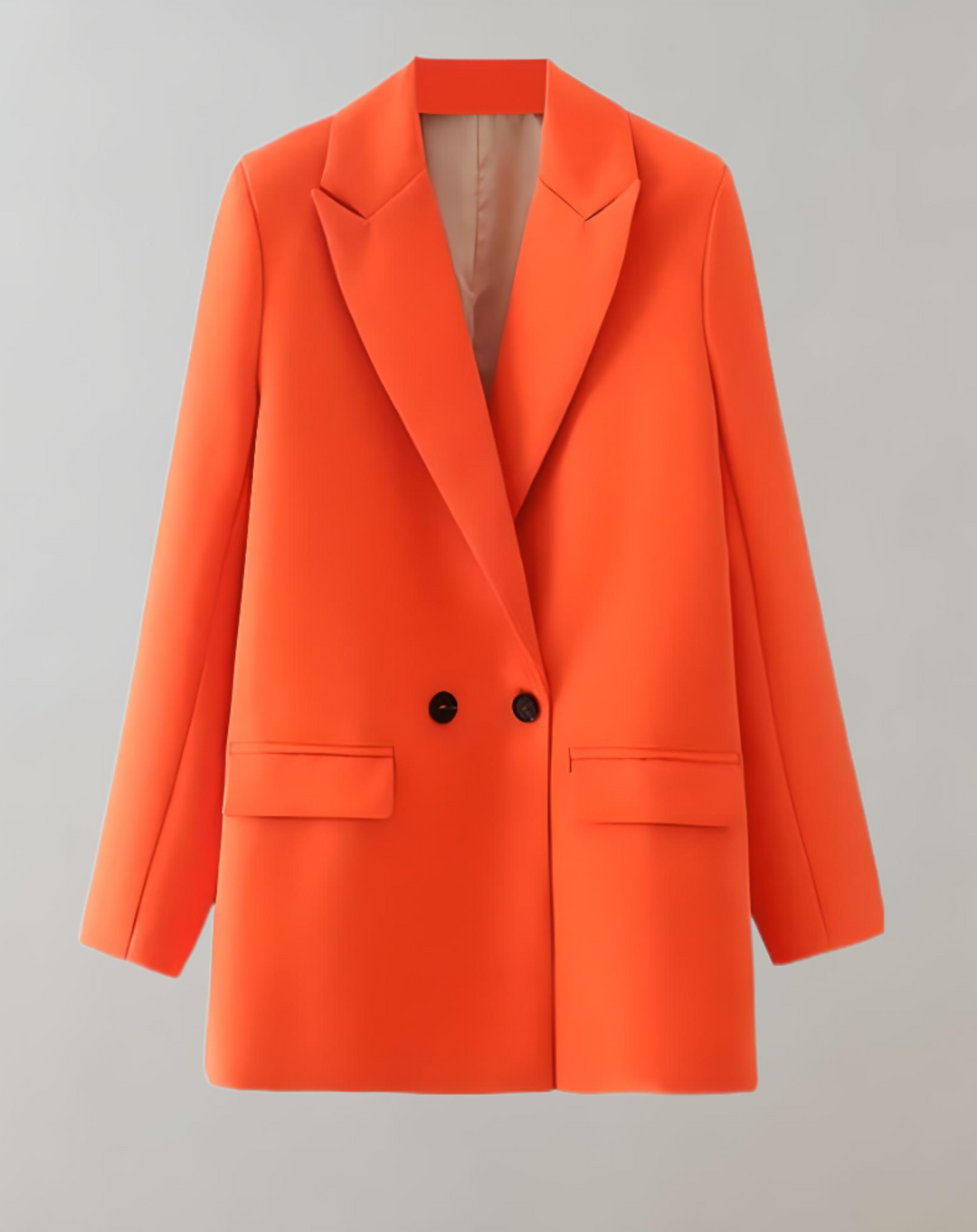 Heidi-Mode | Übergroßer Button-Down Blazer