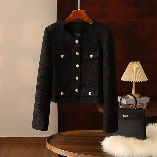 Heidi-Mode | Schicke Multipocket Damen Tweedjacke