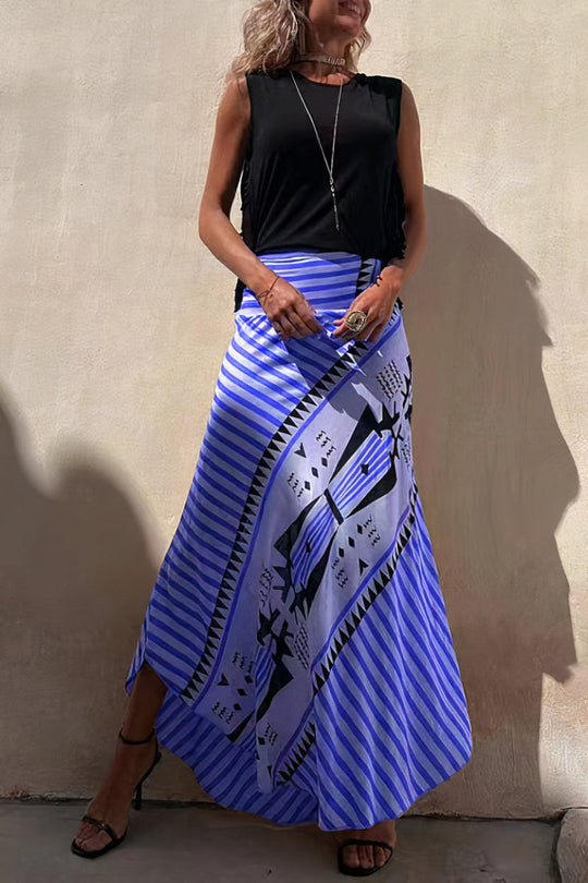 Heidi-Mode | Chic Sommer Maxi Rock für Damen