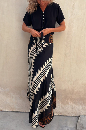 Heidi-Mode | Chic Sommer Maxi Rock für Damen