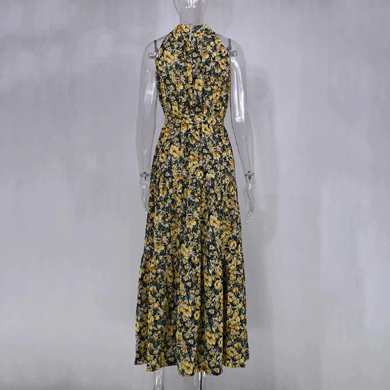 Heidi-Mode | Polka Dot Freizeit Sommerkleid