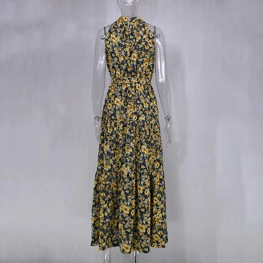 Heidi-Mode | Polka Dot Freizeit Sommerkleid