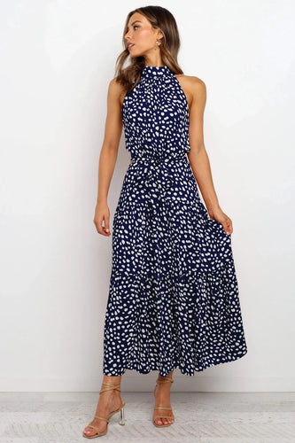 Heidi-Mode | Polka Dot Freizeit Sommerkleid