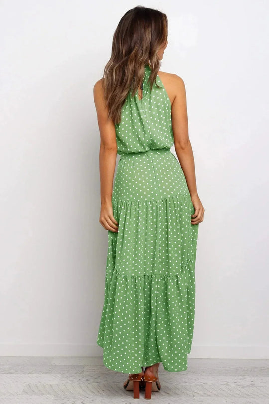Heidi-Mode | Polka Dot Freizeit Sommerkleid