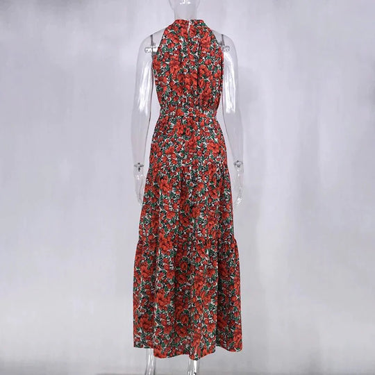Heidi-Mode | Polka Dot Freizeit Sommerkleid