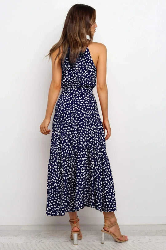 Heidi-Mode | Polka Dot Freizeit Sommerkleid