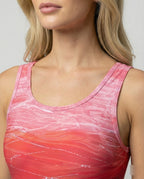 Heidi-Mode | Damen Einteiliger Sport Badeanzug mit Schnelltrocknender Qualität
