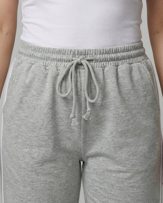 Damen Sportliche Freizeithosen mit seitlichen Streifen Heidi Mode