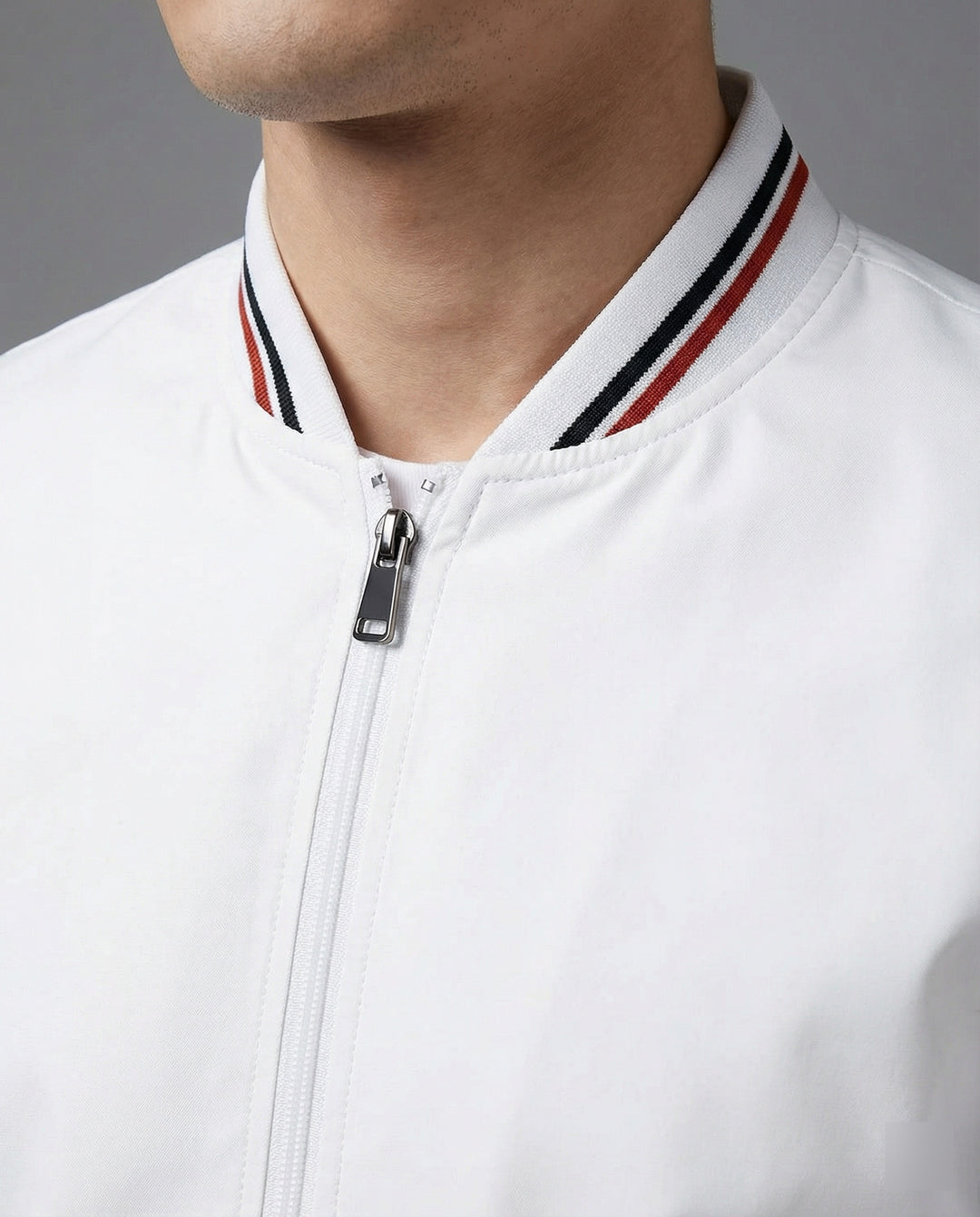 Herren Lässige Übergangsjacke mit Wasserabweisender Oberfläche & Stehkragen | Heidi-Mode