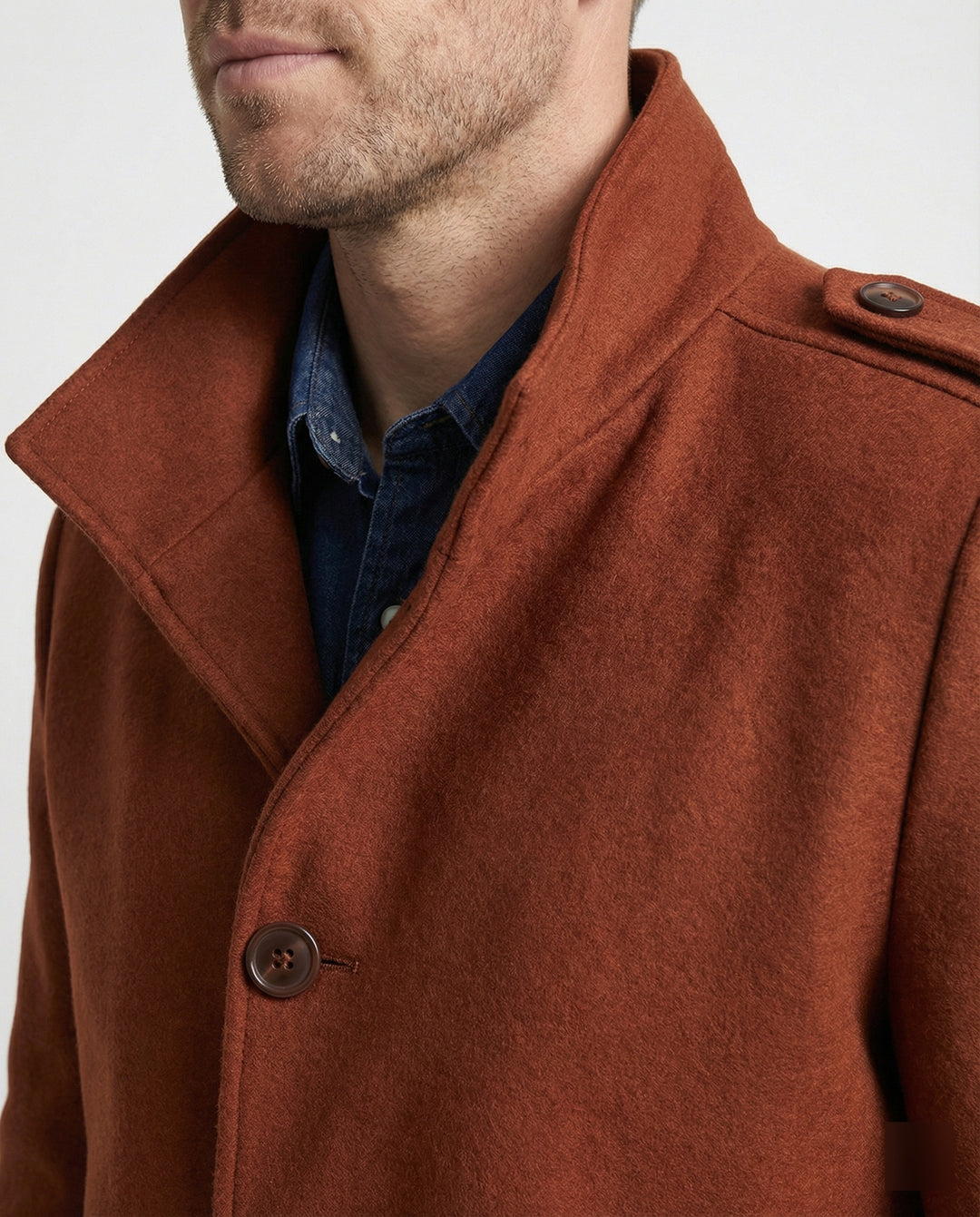 Herren stylische und langlebige Trenchcoat Heidi-Mode