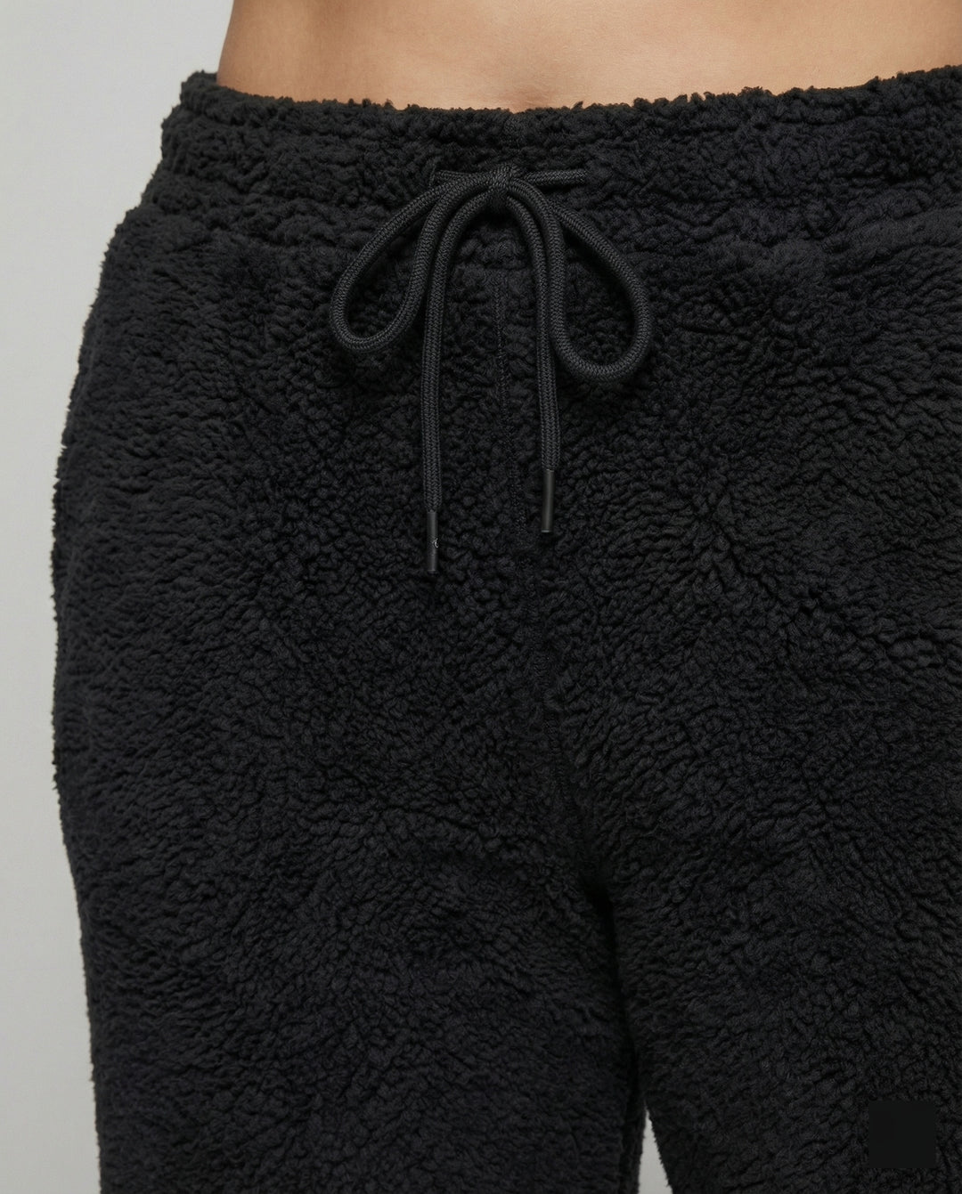 Damen kuschelige Fleece-Hose mit weitem Schnitt Heidi-Mode