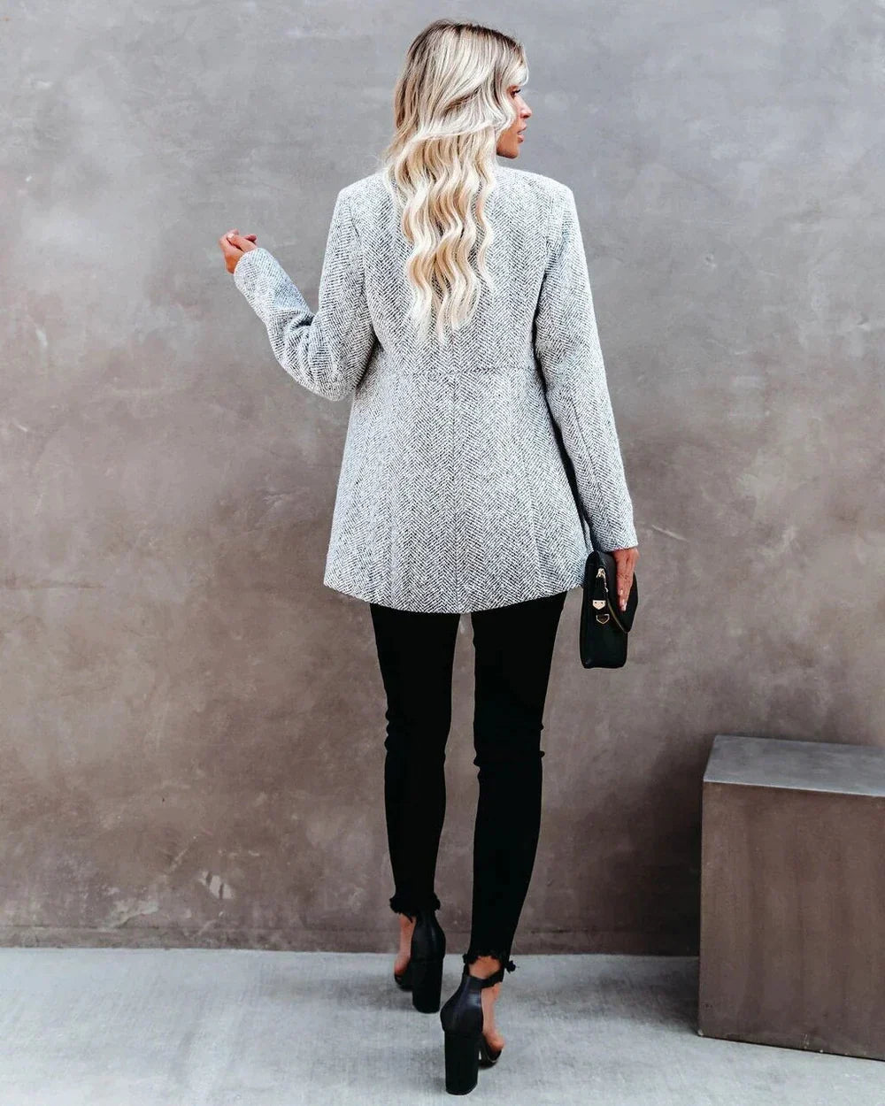 Heidi-Mode | Frauen Tweed Jacke