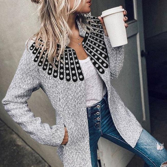 Heidi-Mode | Frauen Tweed Jacke