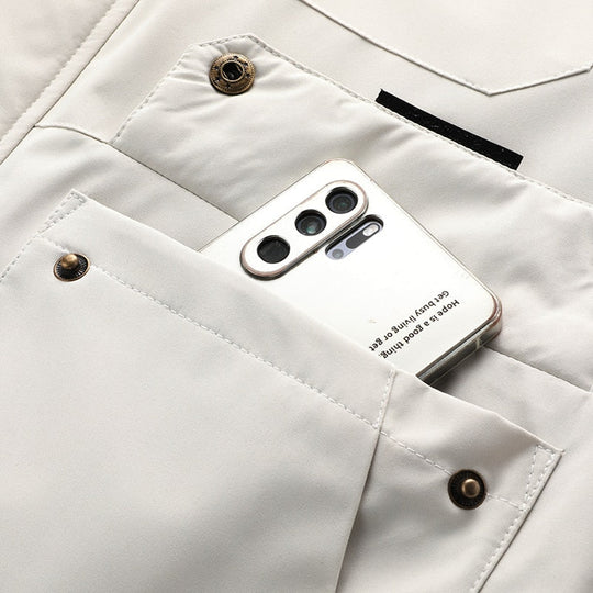 Heidi-Mode | Leichtgewicht Herrenjacke mit Vollem Reißverschluss