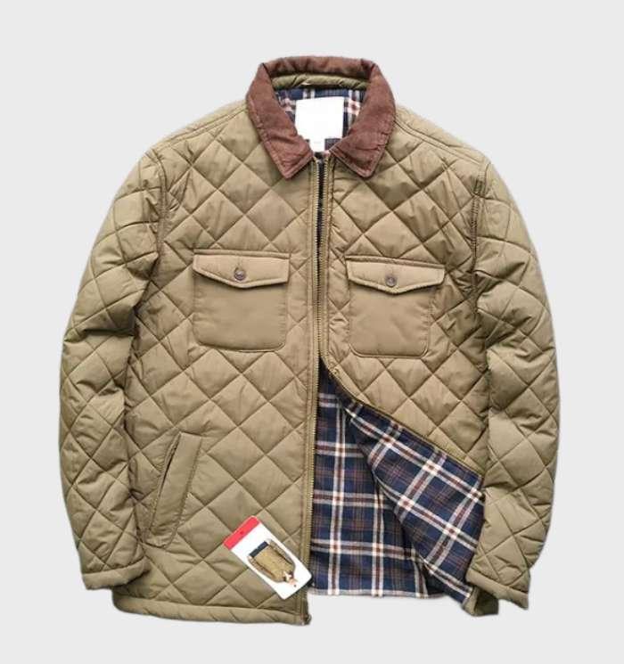 Heidi-Mode | Dick, Rautenförmige Wattierte Jacke