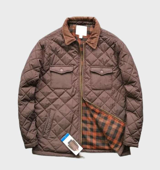Heidi-Mode | Dick, Rautenförmige Wattierte Jacke