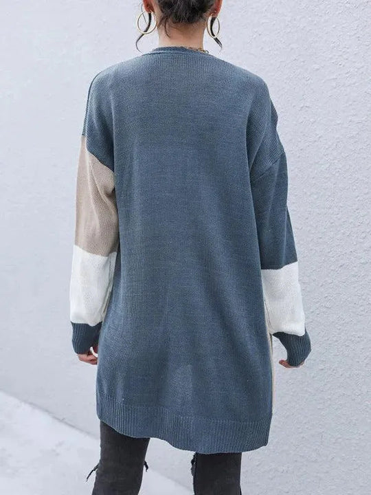 Heidi-Mode | Modischer Frauen Strickjacke Pullover