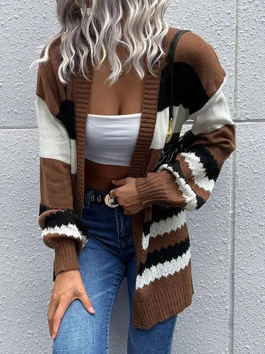 Heidi-Mode | Trendiger Frauen Strickjacke Pullover