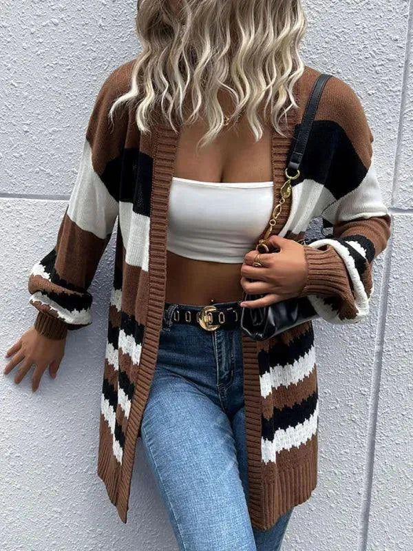 Heidi-Mode | Trendiger Frauen Strickjacke Pullover