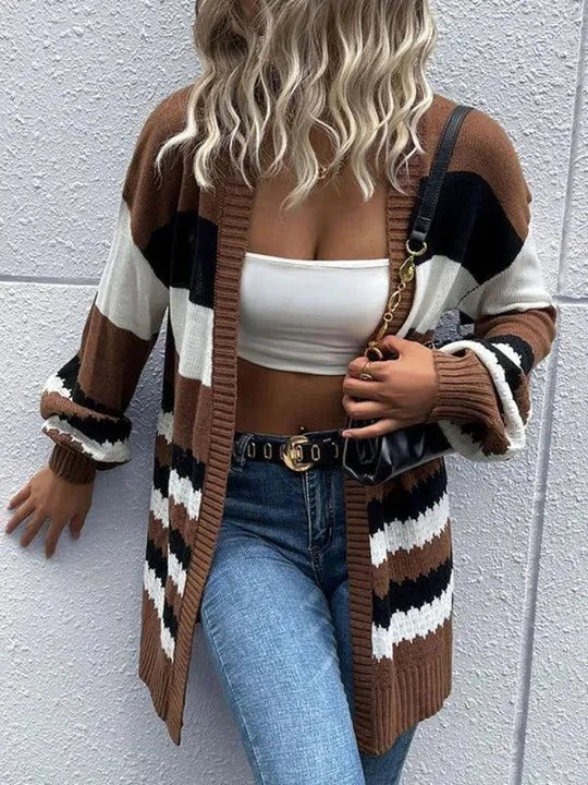 Heidi-Mode | Trendiger Frauen Strickjacke Pullover