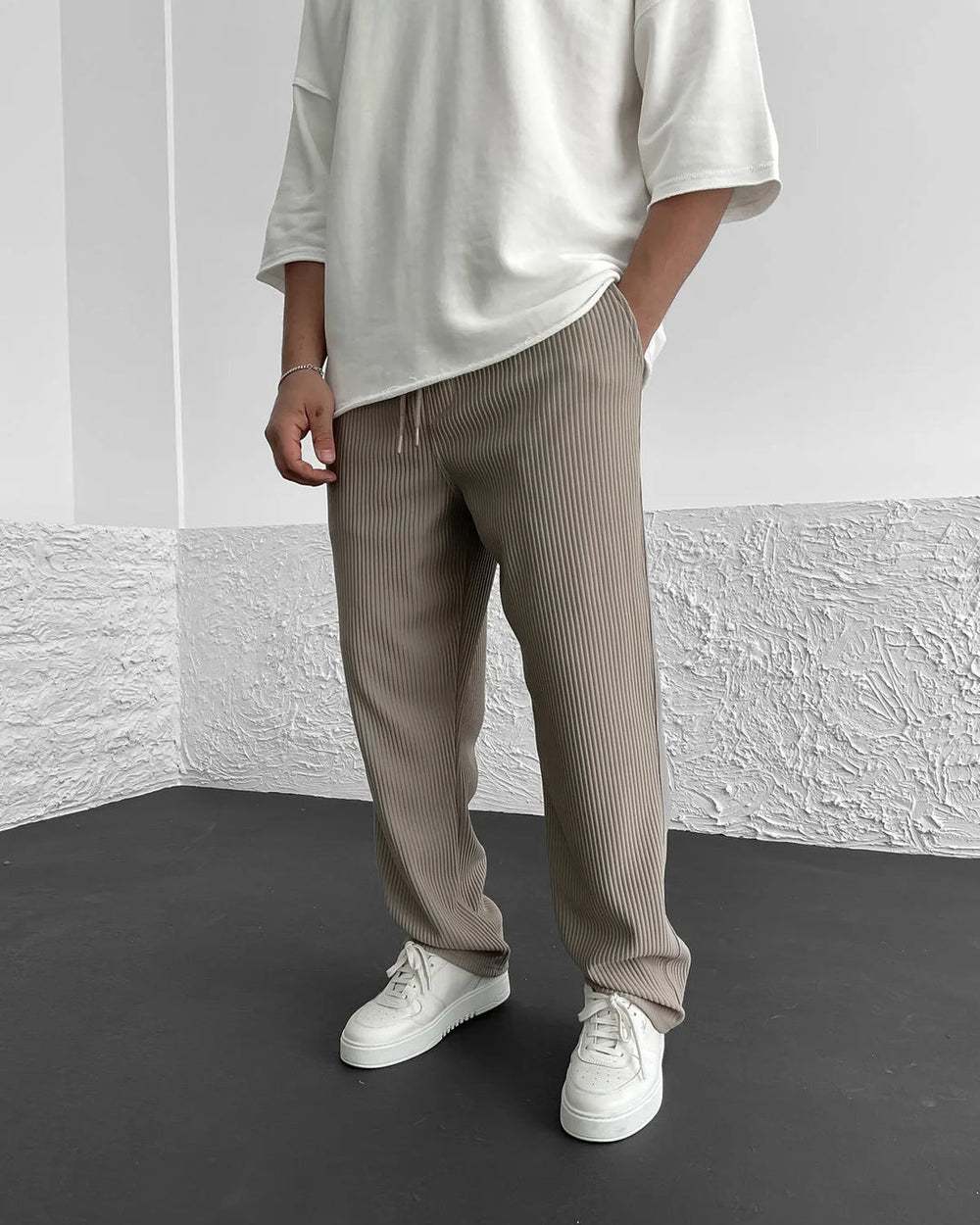 Heidi-Mode | Bequeme Gerippte Sommerhose