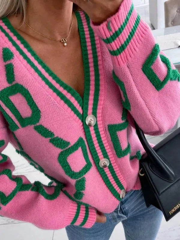 Heidi-Mode | Drop Shoulder Strickjacke