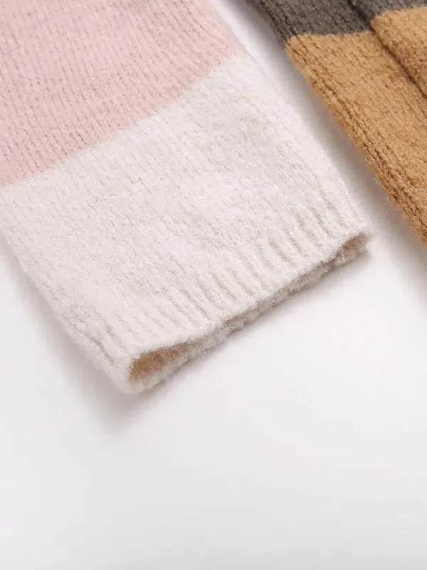 Heidi-Mode | Langer Damen Strickjacke Pullover