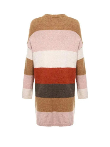 Heidi-Mode | Langer Damen Strickjacke Pullover