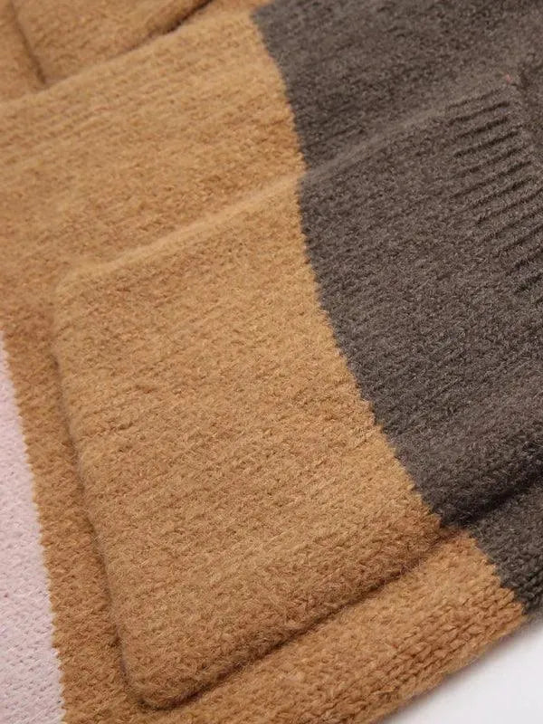 Heidi-Mode | Langer Damen Strickjacke Pullover