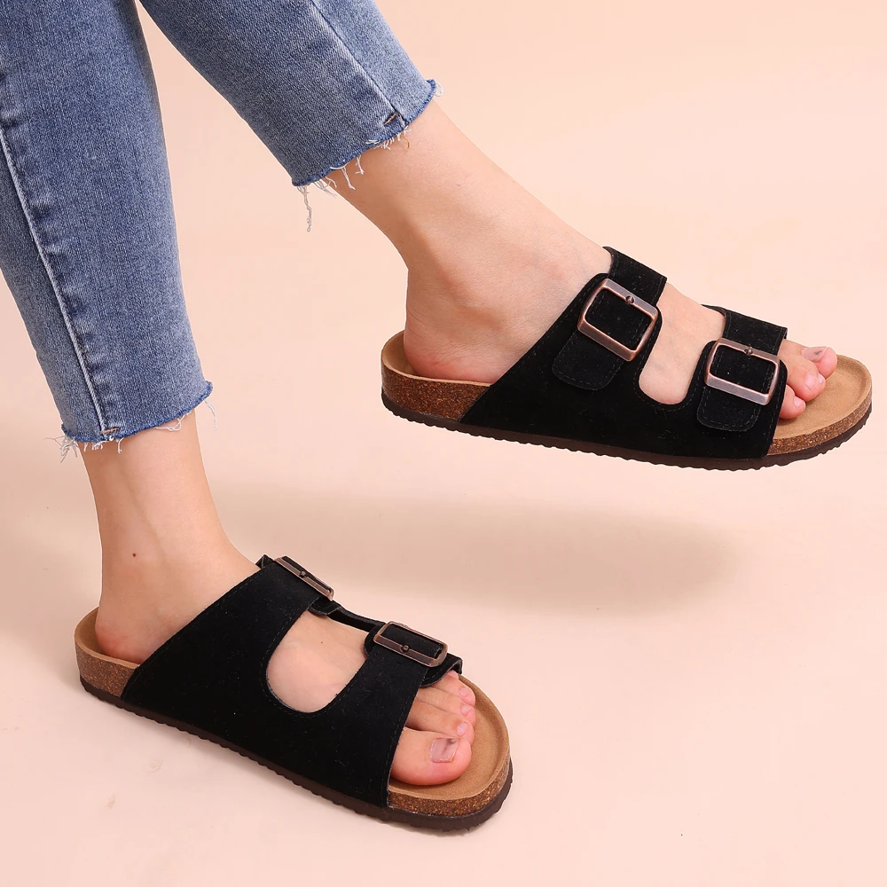 Heidi-Mode | Korksohle Sandalen Ausgezeichneter Halt