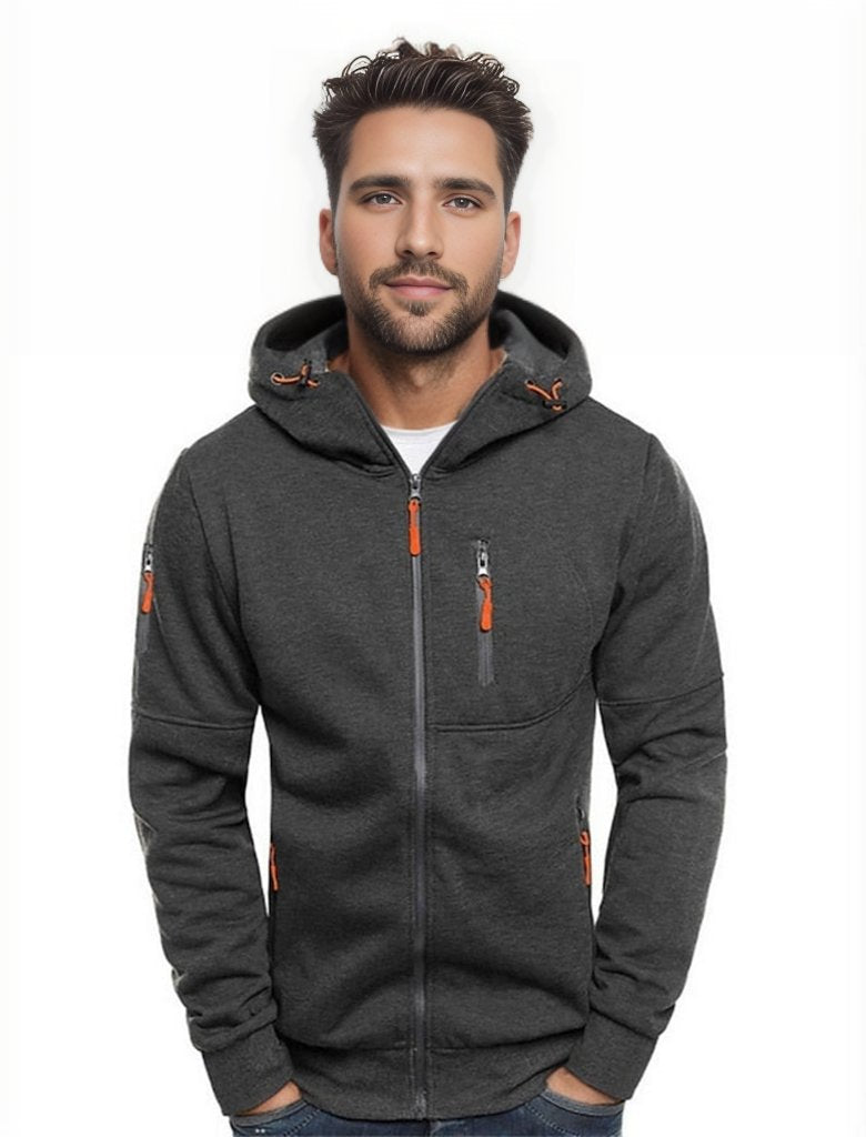 Heidi-Mode | Sportliche Herrenjacke mit Kapuze