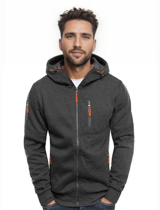 Heidi-Mode | Sportliche Herrenjacke mit Kapuze