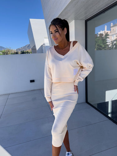 Heidi-Mode | Hemd Und Kleid Set Schick Leinen Für Formelle Anlässe Für Damen