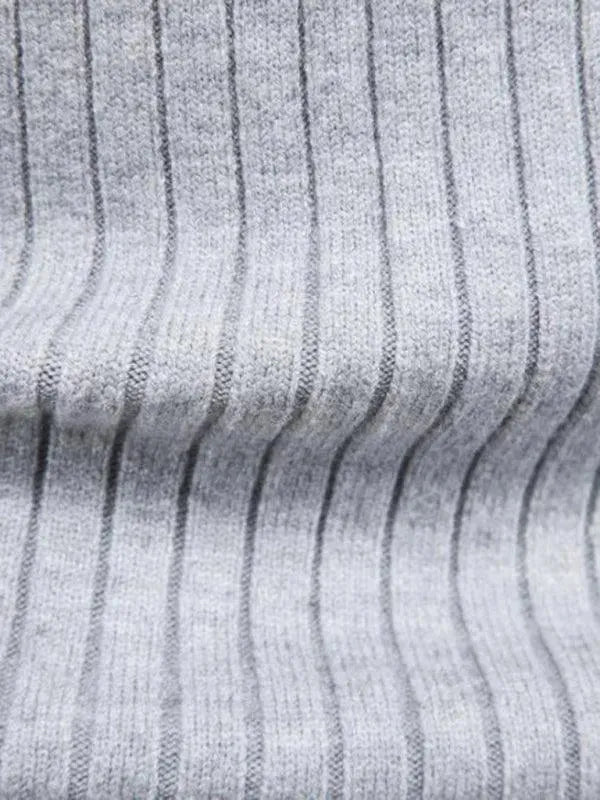 Heidi-Mode | Border Slim Fit Rollkragenpullover Herren