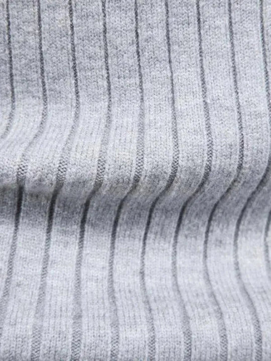 Heidi-Mode | Border Slim Fit Rollkragenpullover Herren