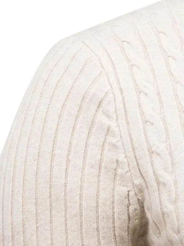 Heidi-Mode | Border Slim Fit Rollkragenpullover Herren