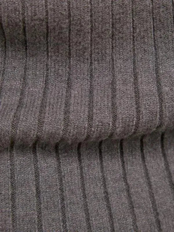 Heidi-Mode | Border Slim Fit Rollkragenpullover Herren