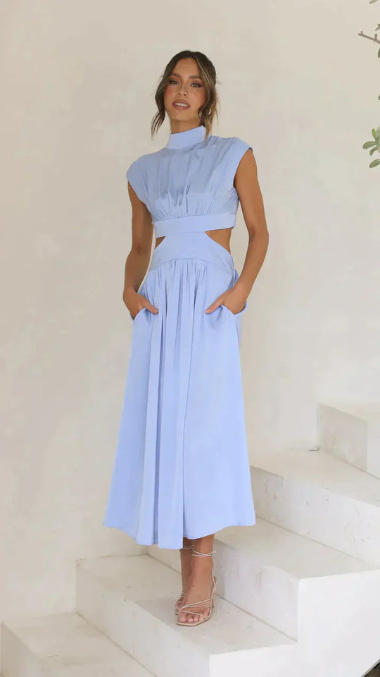 Heidi-Mode | Eleganter Jumpsuit mit Cut-Out Taille