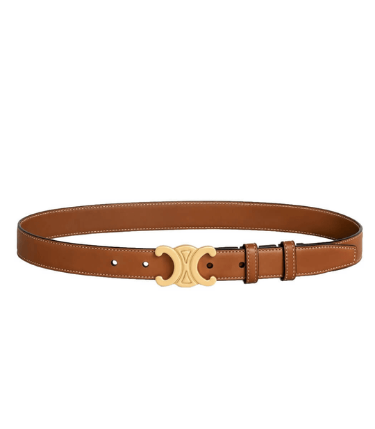 Heidi-Mode | Raffinierter Designer Gürtel Mit Goldenem Akzent