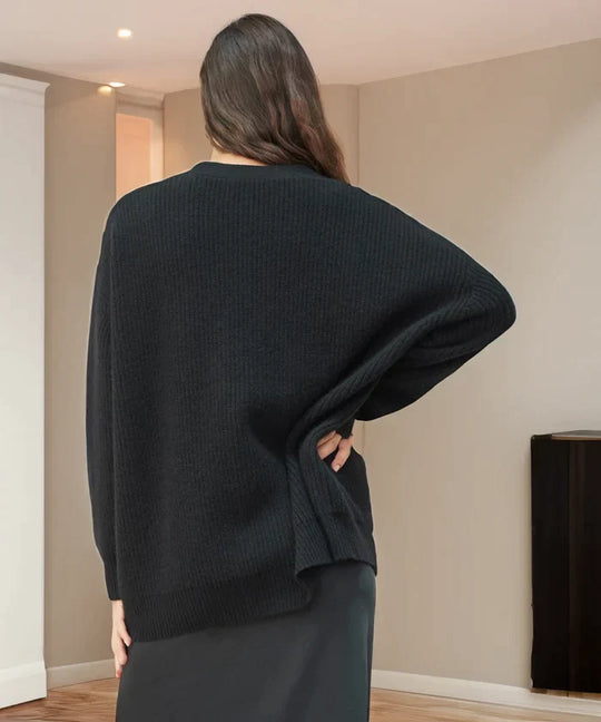 Stilvolle Kaschmir Cardigan Jacke Damen